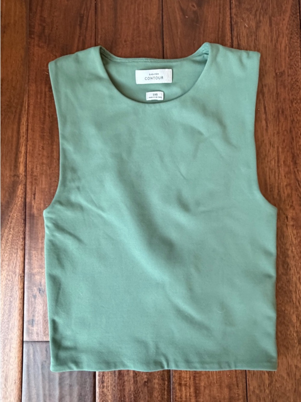 Aritzia Babaton Contour Sleeveless Tank in Sage